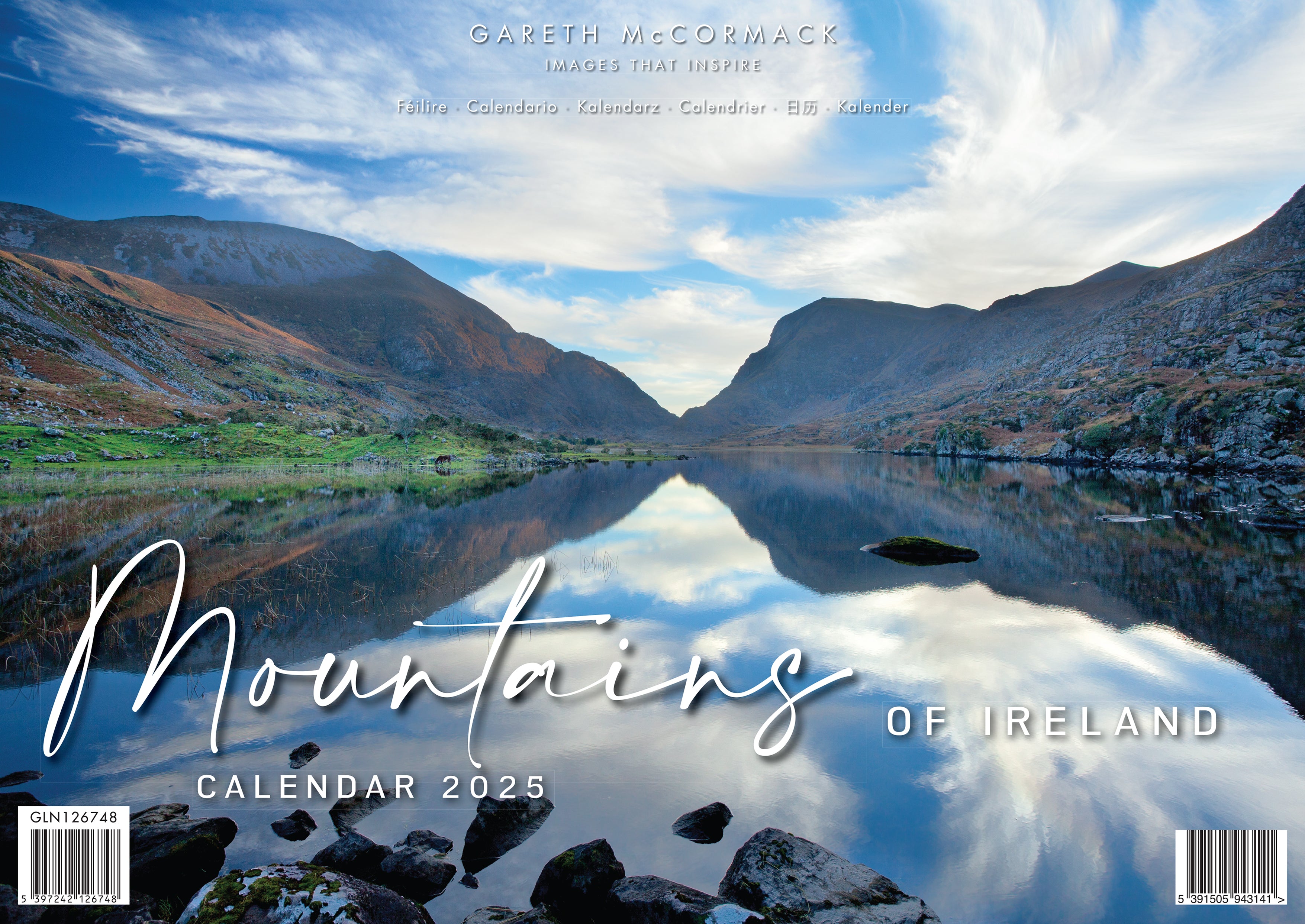 A4 Calendar - 2025 Mountains