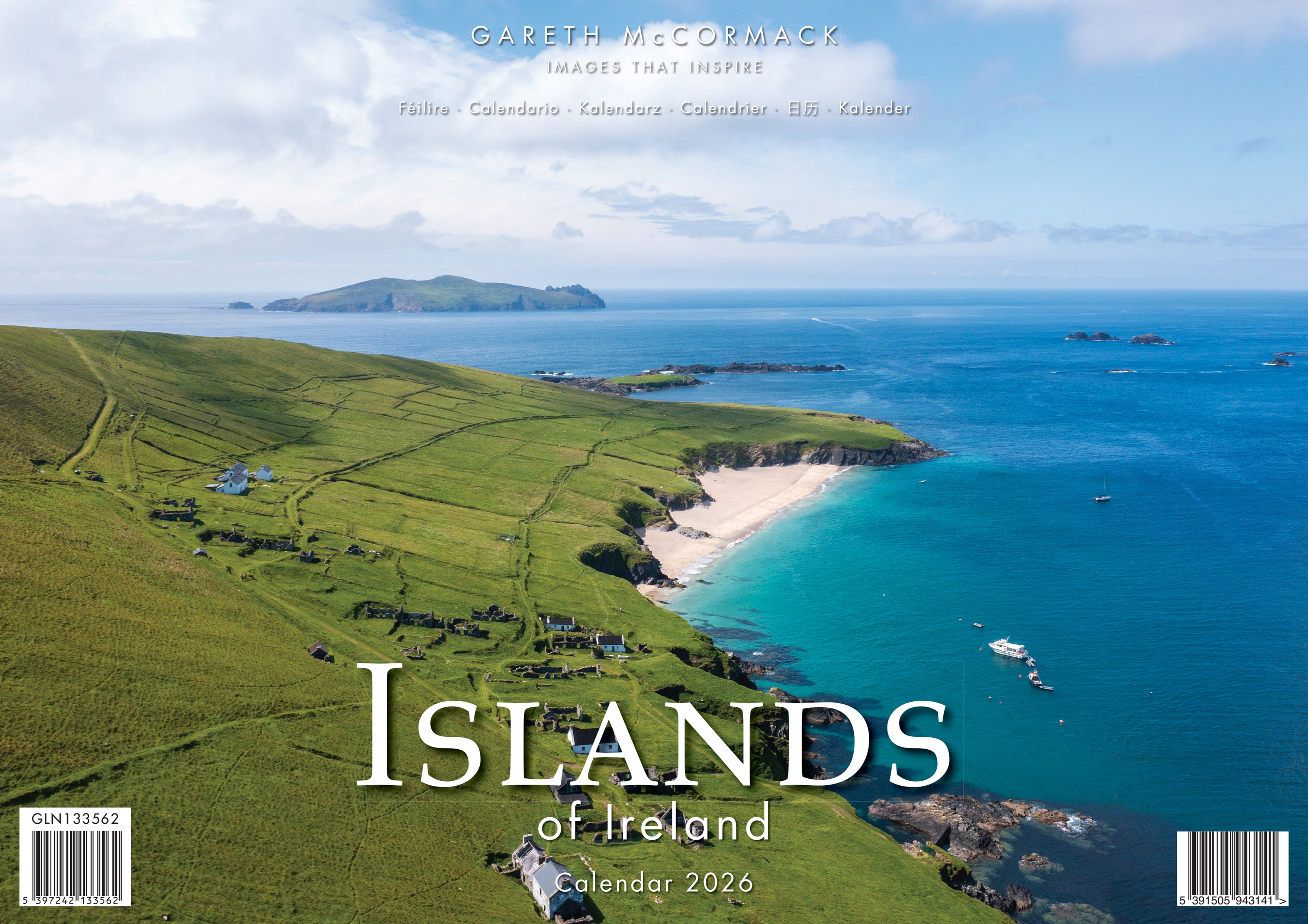 A4 Calendar - 2026 Islands of Ireland