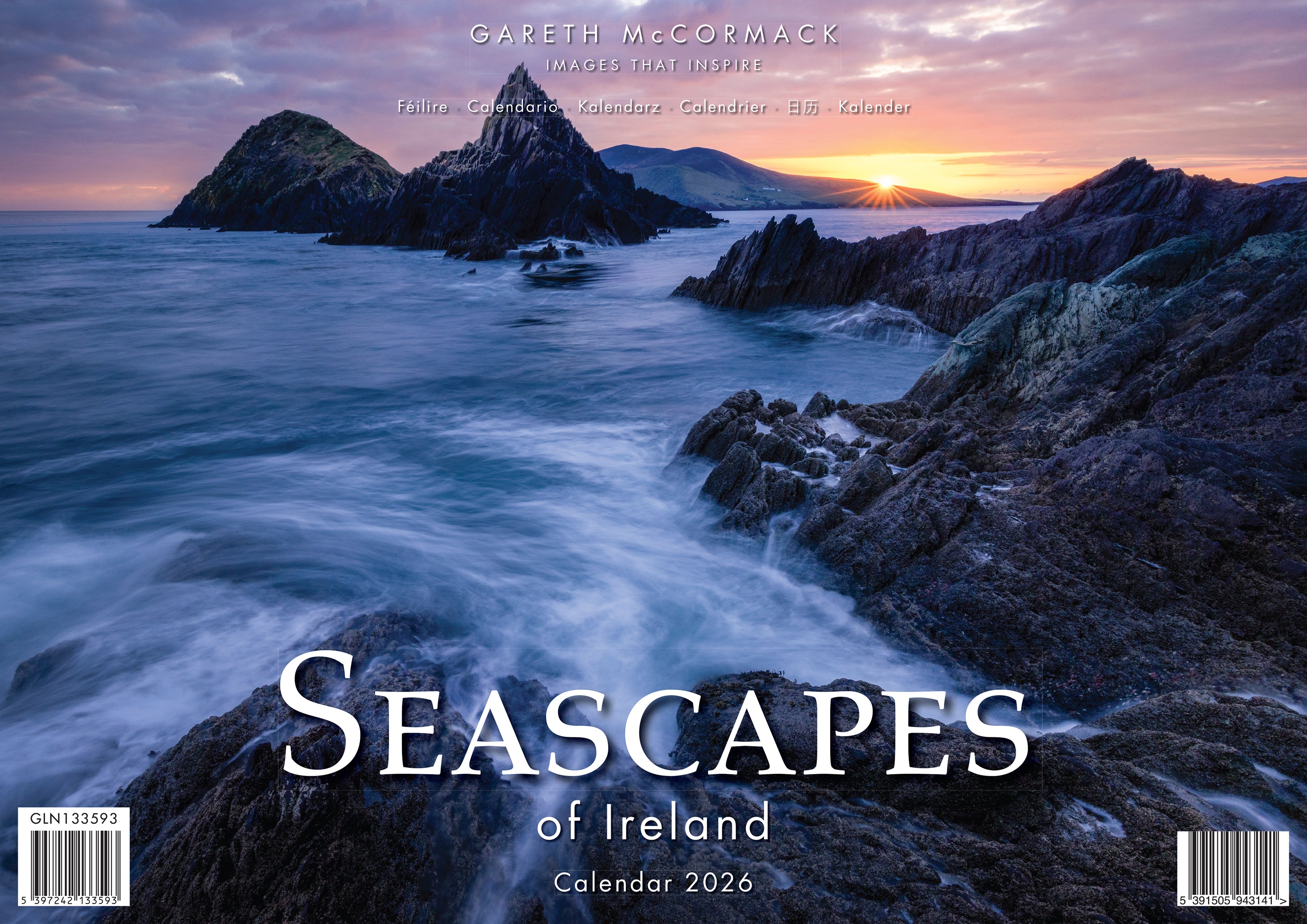 A4 Calendar - 2026 Seascapes