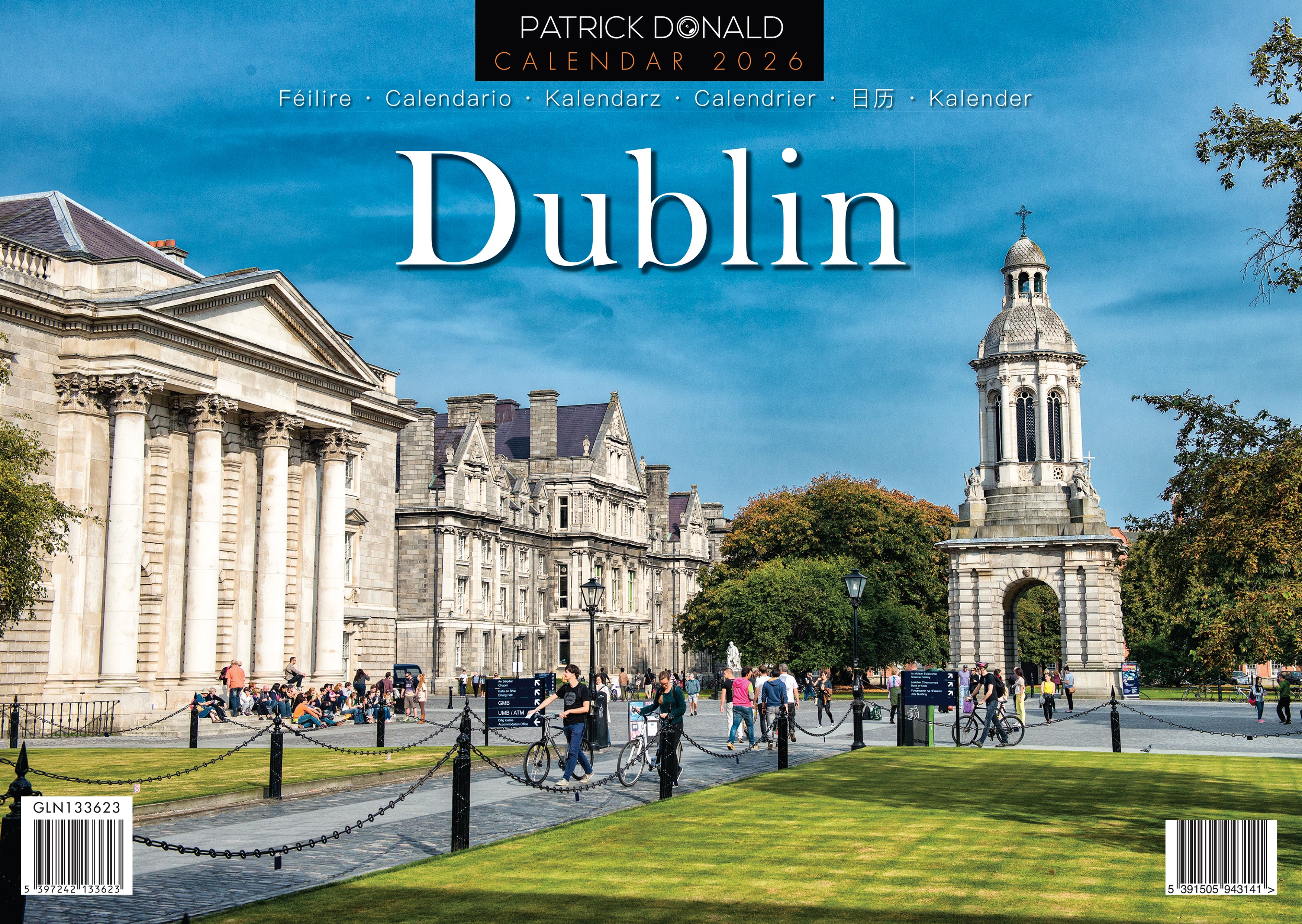 A4 Calendar -  2026 Classic Dublin