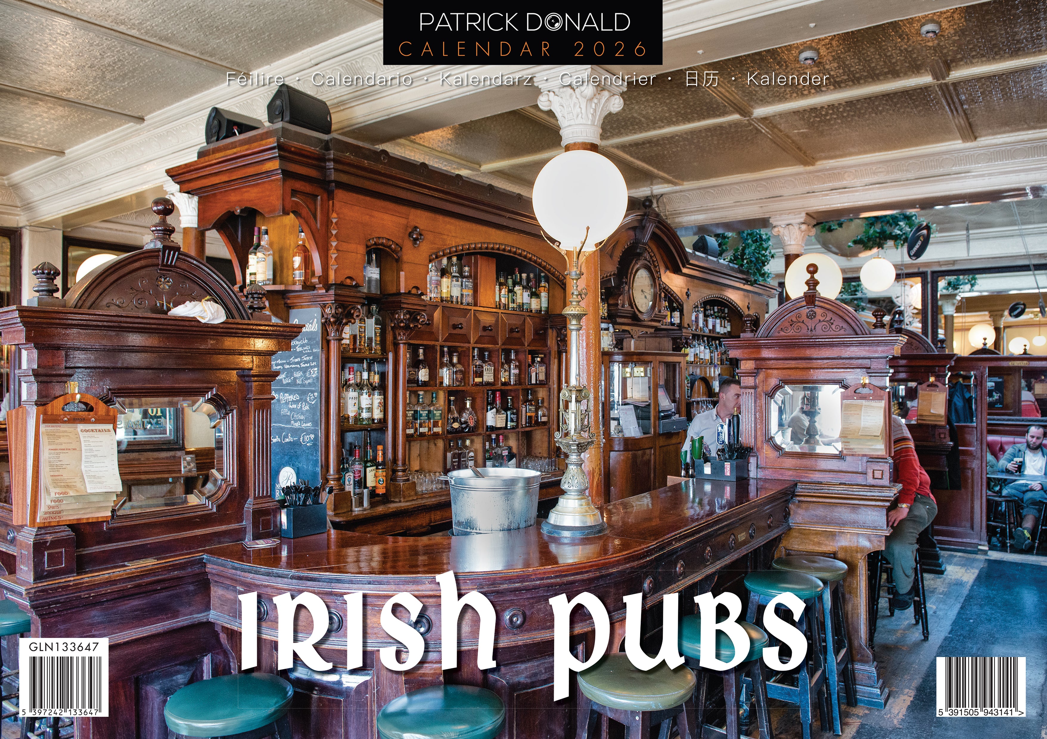 A4 Calendar - 2026 Traditonal Irish Pubs