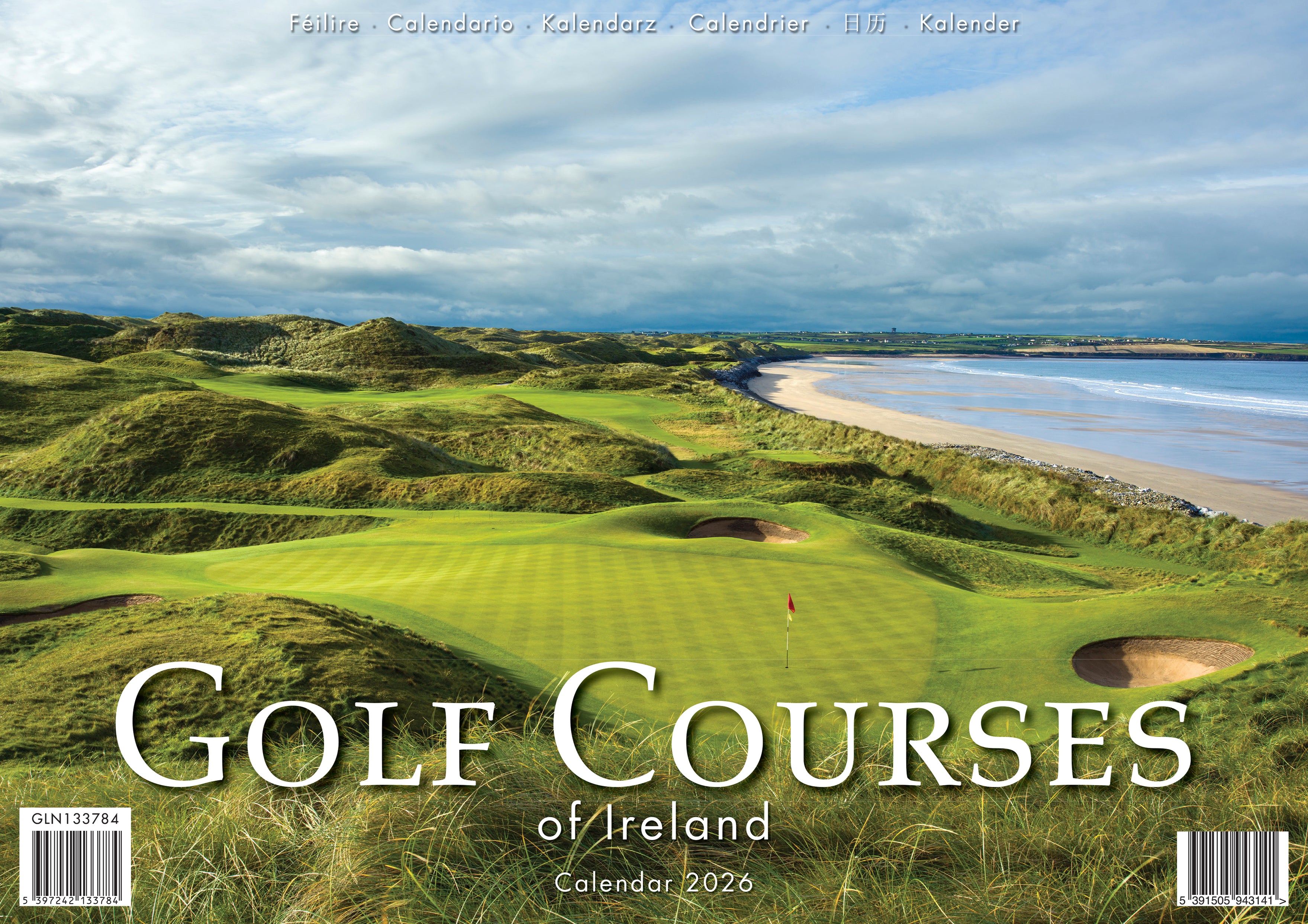 A4 Calendar - 2026 Golf Calendar