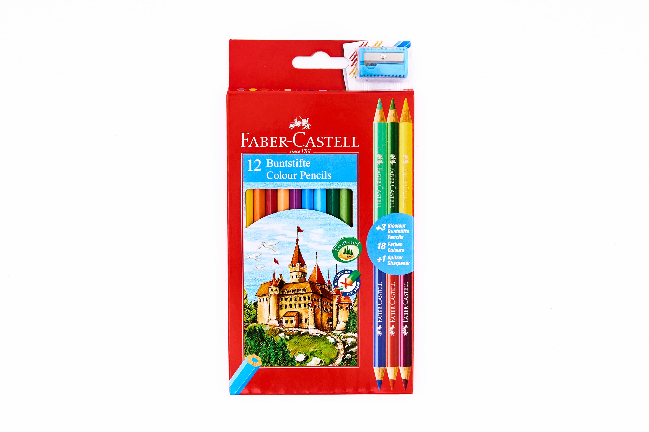 Faber Castell Coluring Pencils 12 Pack + 3 Free