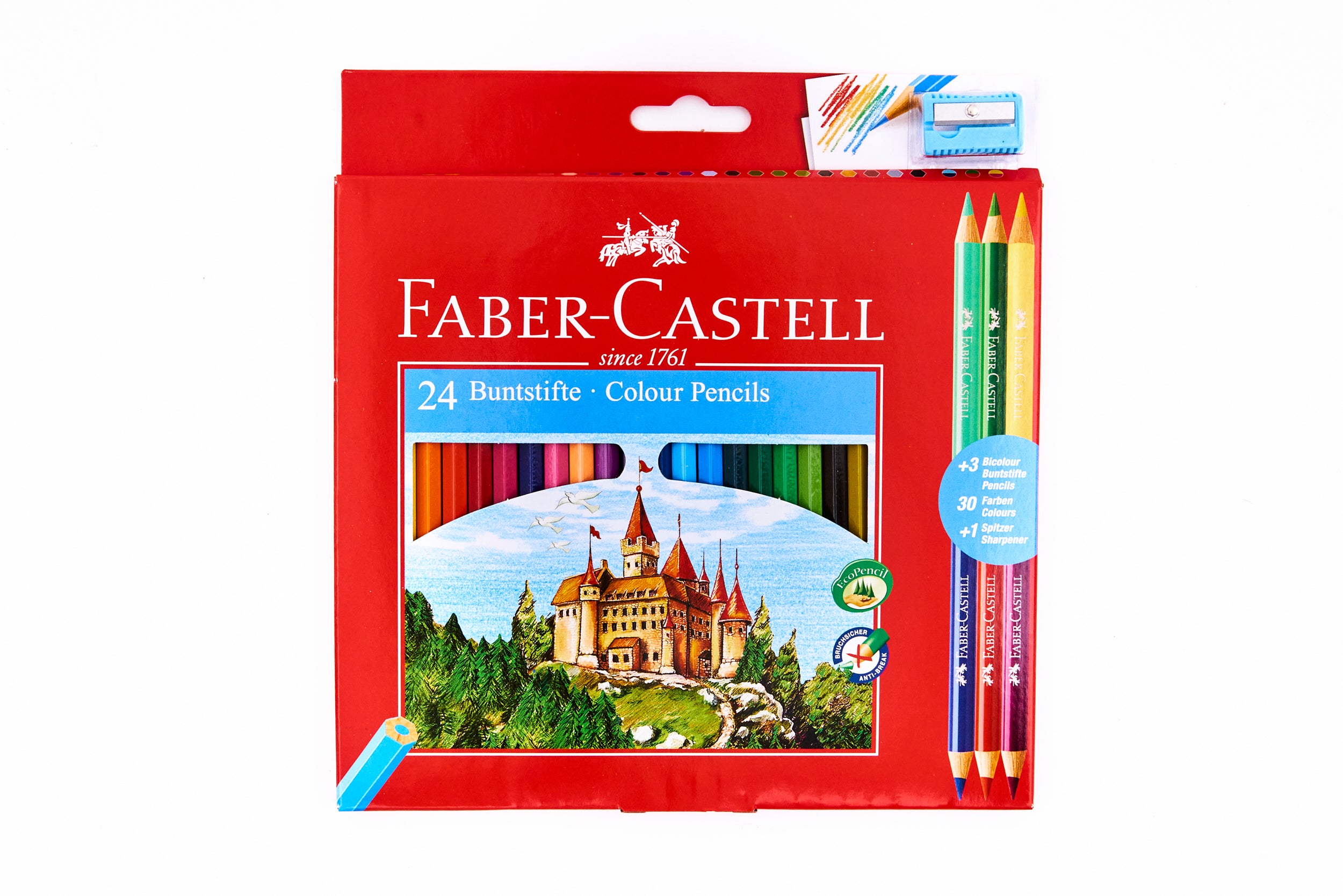 Faber Castell Colouring Pencils 24 Pack + 3 Free