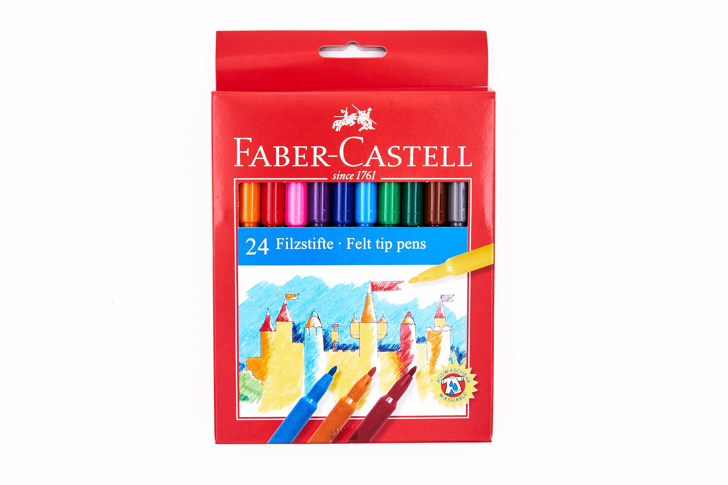 Faber Castell Felt Tip Pens 24 Pack