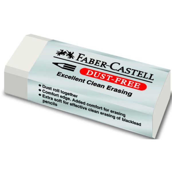 F/Castell Eraser Dust Free White Vi