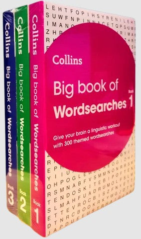 Big Book Of Wordsearches 1, 2 & 3 Pack