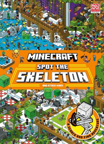 Minecraft Spot the Skeleton Search and Find