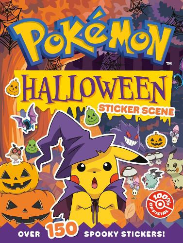 Pokémon Halloween Sticker Scene