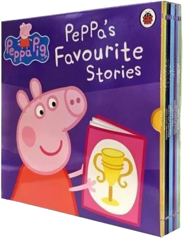 Peppa Pig Favourite Stories 10 Books Slipcase Collection Set - Ages 0-5 - Paperback
