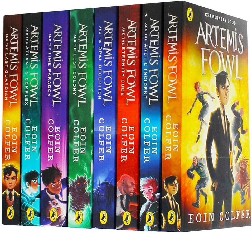 Artemis Fowl Series By Eoin Colfer Complete Collection 8 Books Set - Ages 9-16 - Paperback