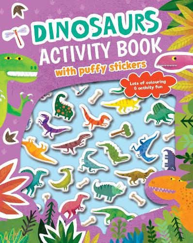 Puffy Sticker Book - Dinosaurs