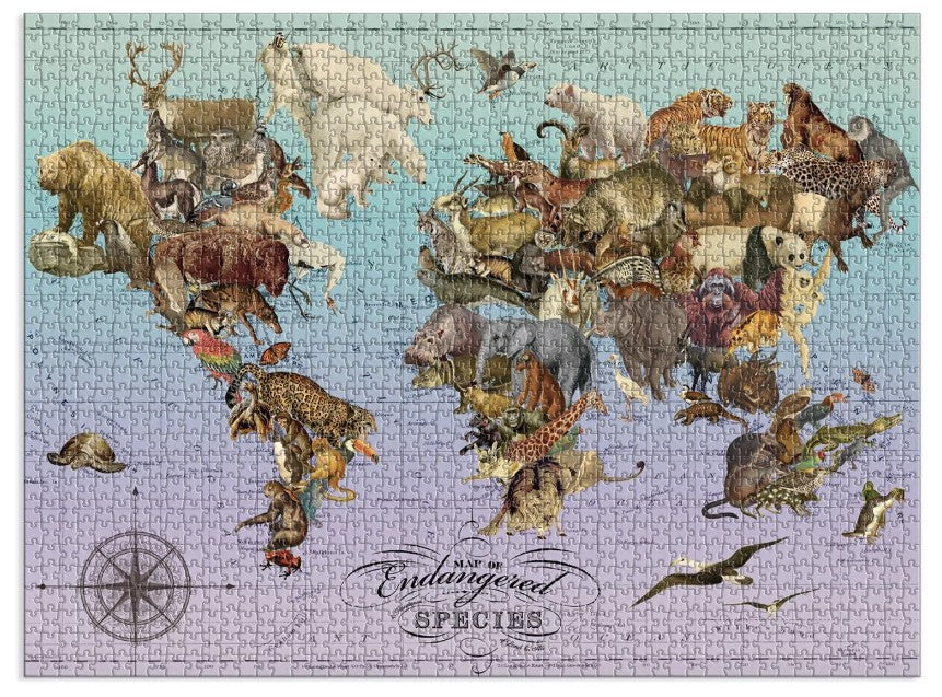 Wendy Gold Endangered Species 1500 Piece Puzzle
