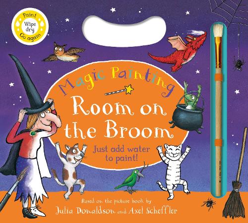 Room on the Broom Magic Painting: Just add water to paint!