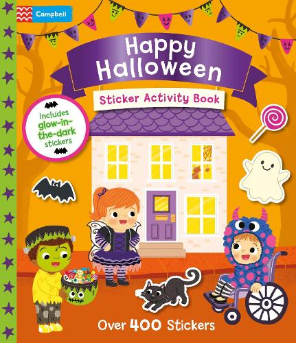 Happy Halloween Sticker Activity Book: With over 400 stickers