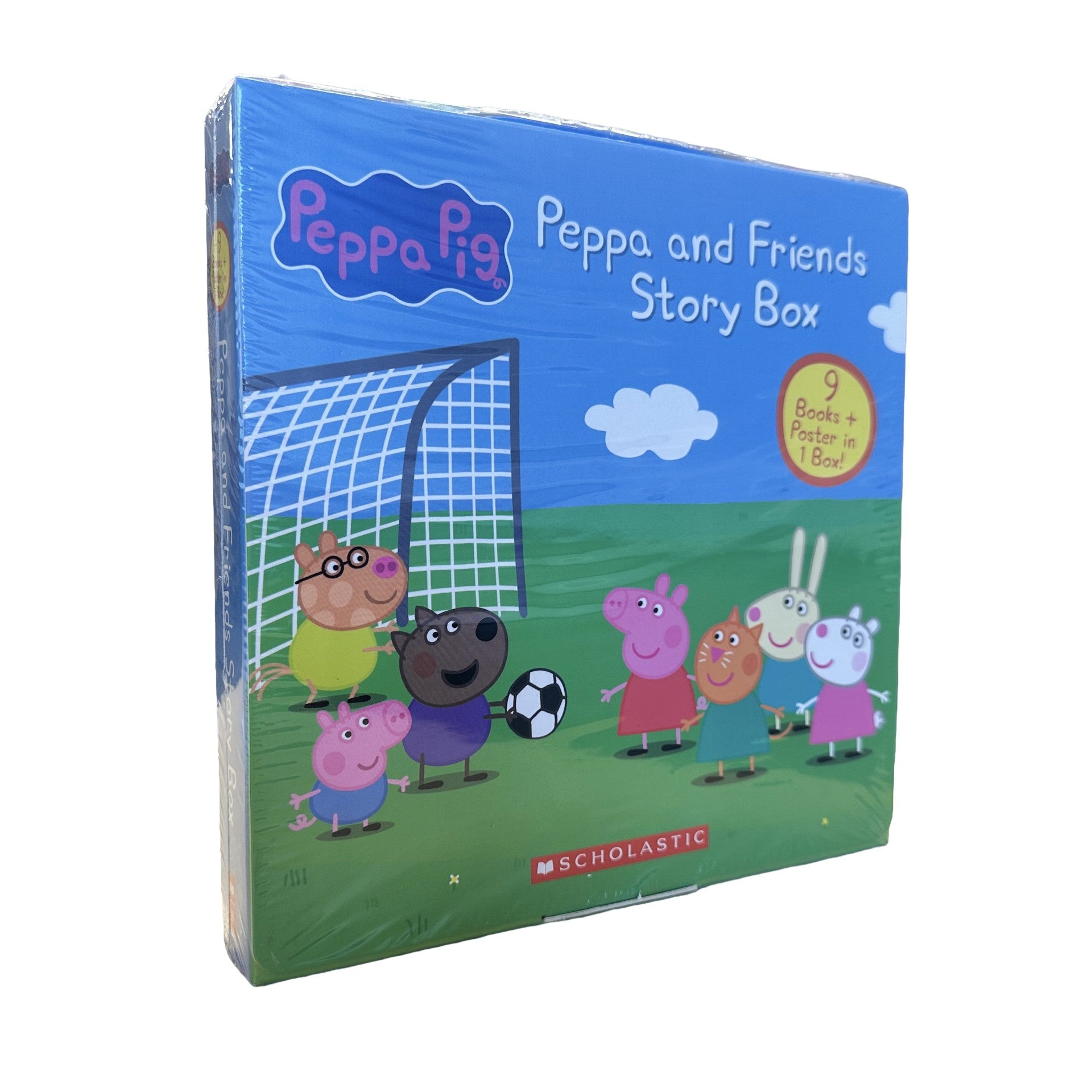 Peppa and Friends Story Box | 9 Books and 1 Poster in Box!