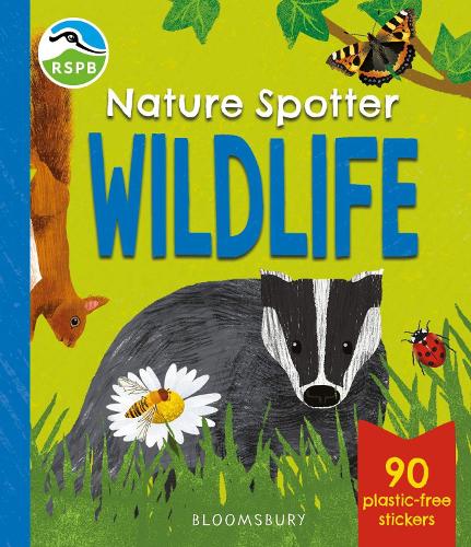RSPB Nature Spotter: Wildlife: A children's sticker guidebook to over 60 birds, bugs, mammals and more