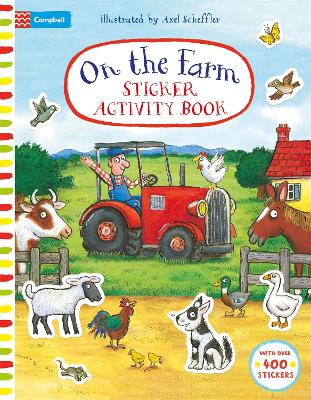 On The Farm Sticker Activity Book: With over 400 stickers!
