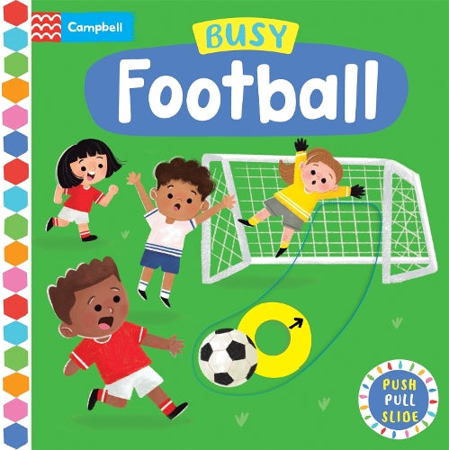 Busy Football: A Push, Pull, Slide Book