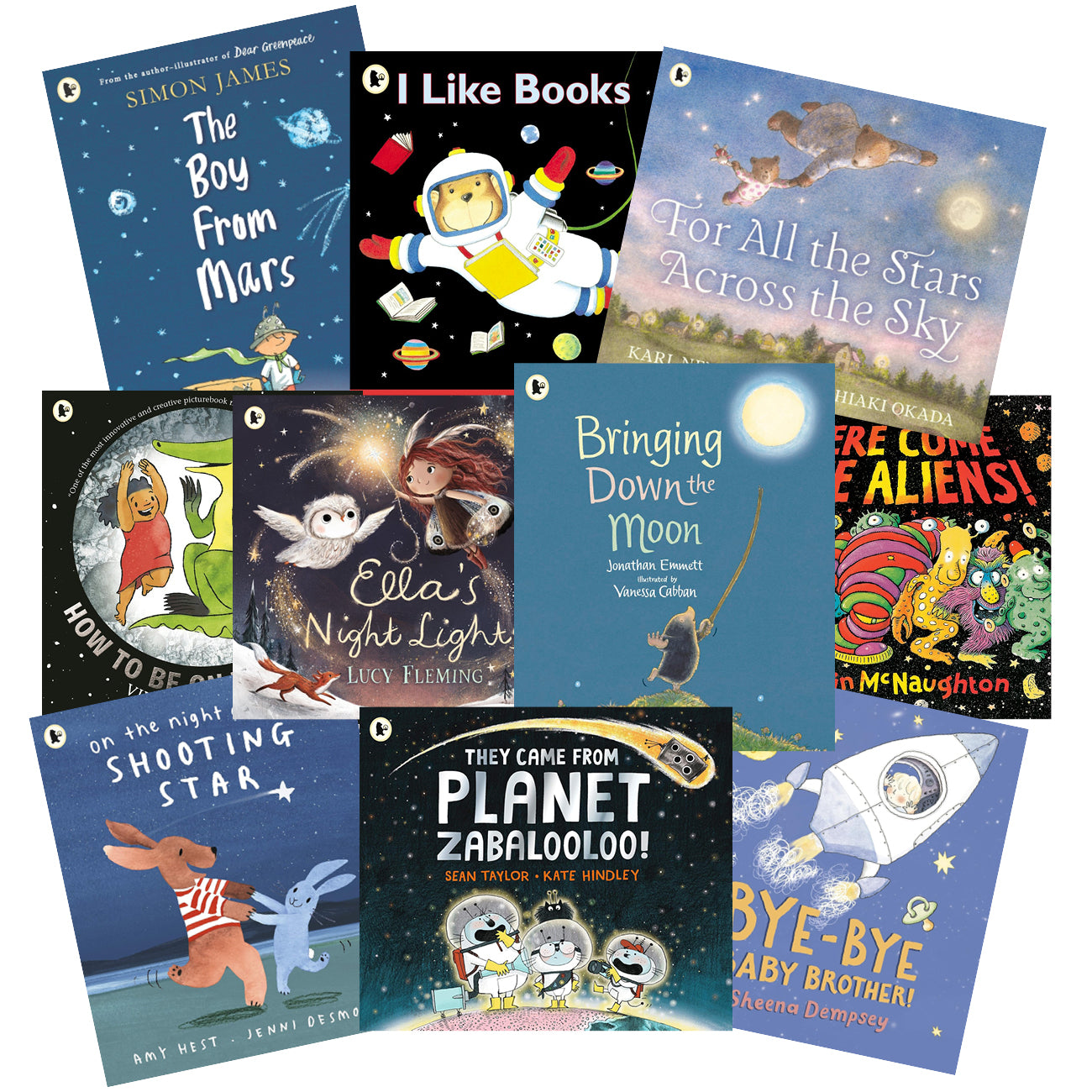 Blast Off! 10 Children's Picture Books Set