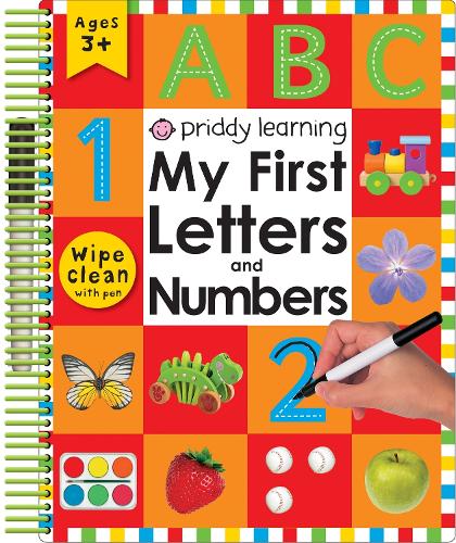 Wipe Clean Spiral: My First Letters and Numbers
