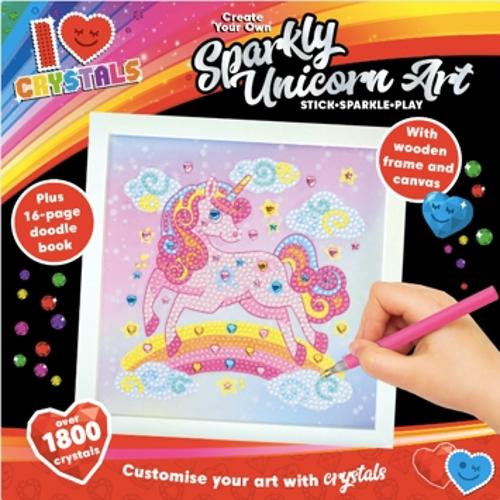 Create Your Own Sparkly Unicorn Art