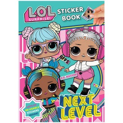 Lol Surprise  Sticker Book