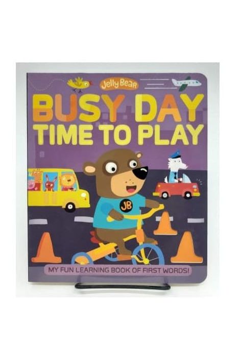 Jelly Bear Board Book: Busy Day