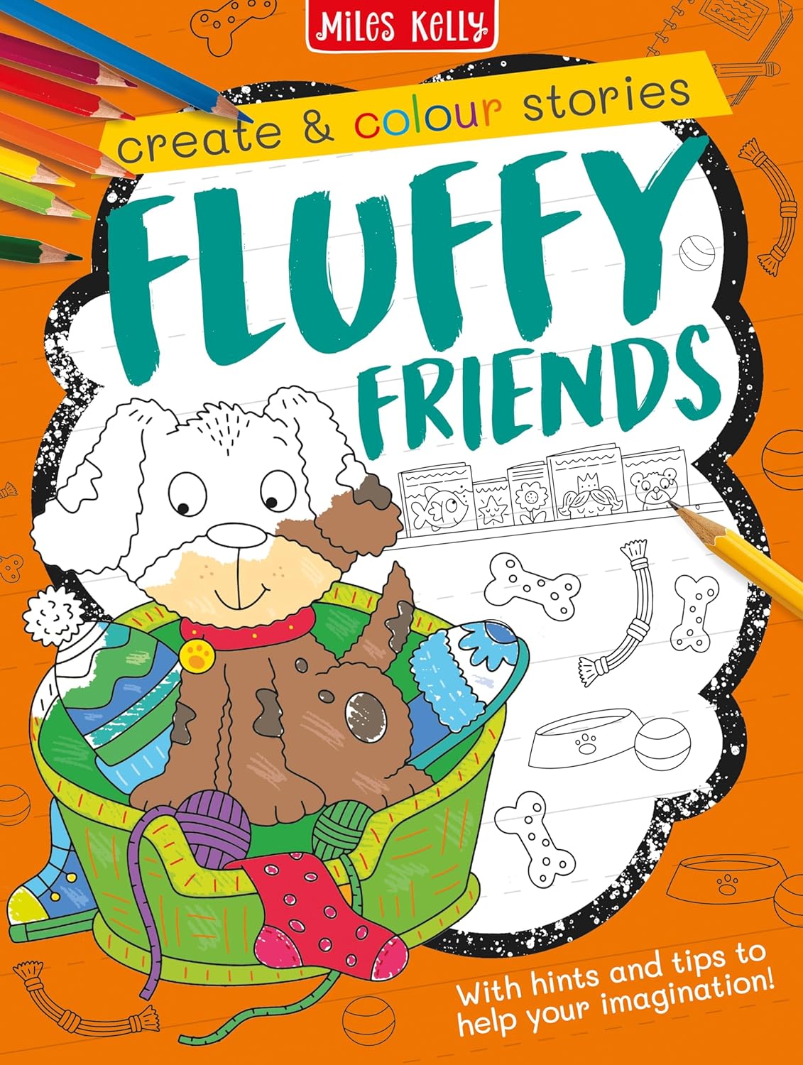 Create & Colour Stories: Fluffy Friends
