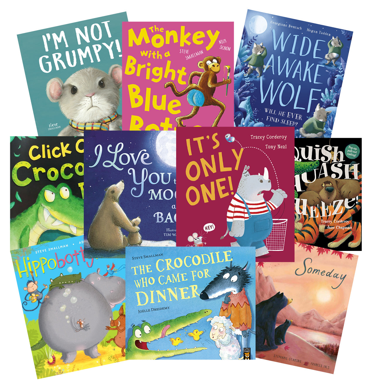 Crocodile and Friends 10 Picture Books Collection Set
