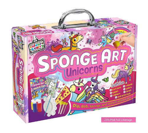Sponge Art Unicorns