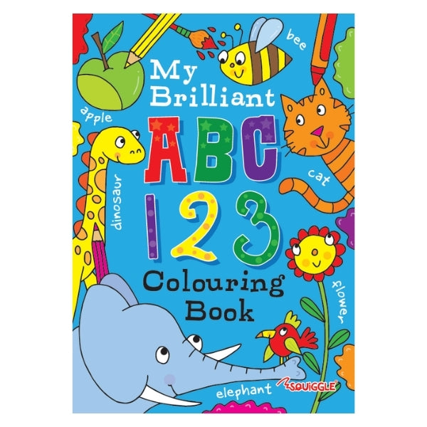 ABC/123 Colouring Book