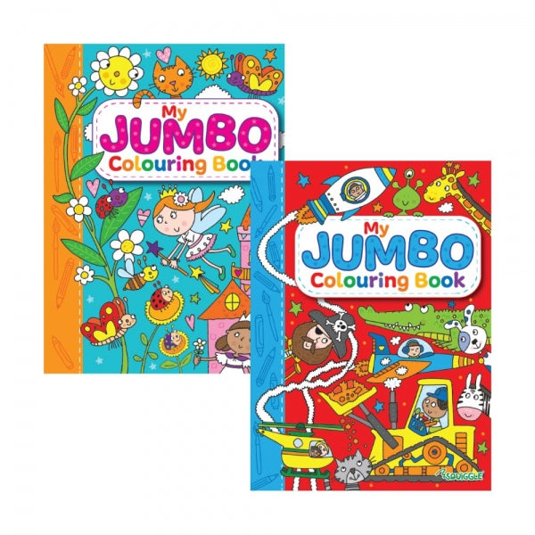 Super Jumbo Colouring Book