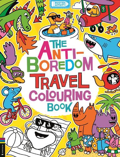 The Anti-Boredom Travel Colouring Book