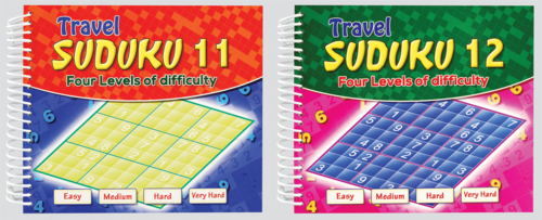 Travel Sudoku Book - Spiral Bound