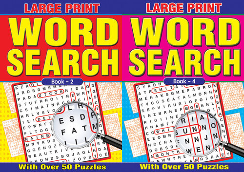 Large Print Wordsearch Book