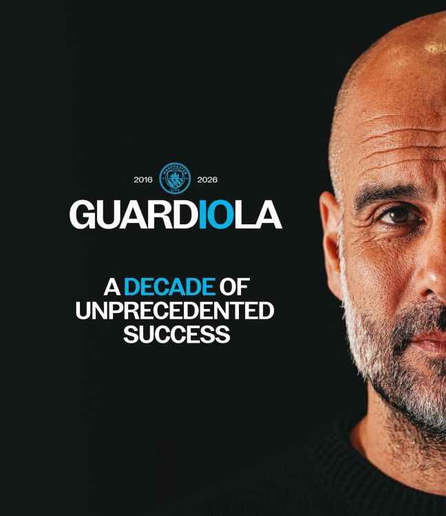 Guardiola - A Decade of Unprecedented Success Official Manchester City Book