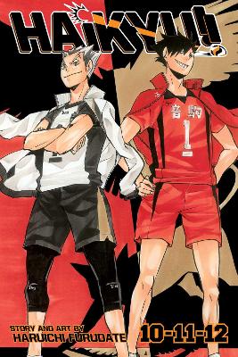 Haikyu!! (3-in-1 Edition), Vol. 4: Includes vols. 10, 11 & 12: Volume 4