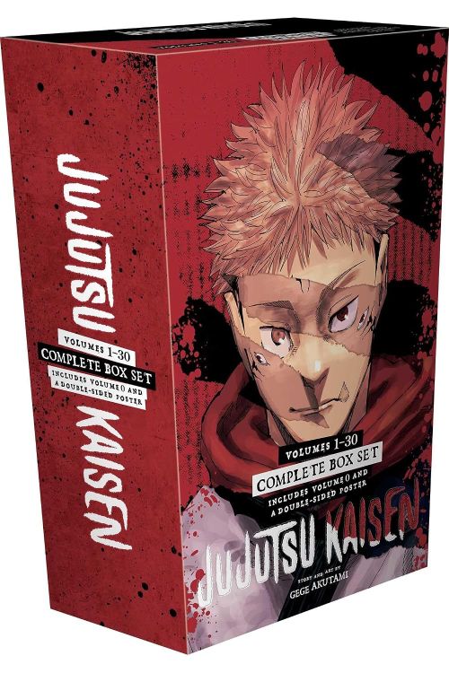 Jujutsu Kaisen Complete Box Set: Includes Volumes 1-30 with Volume 0 | Gege Akutami | 2026