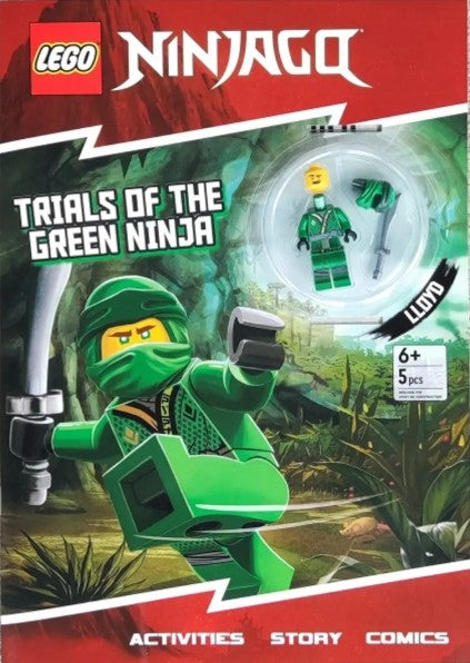 LEGO Ninjago – Trials of the Green Ninja Activity Book (With Lloyd Minifigure)