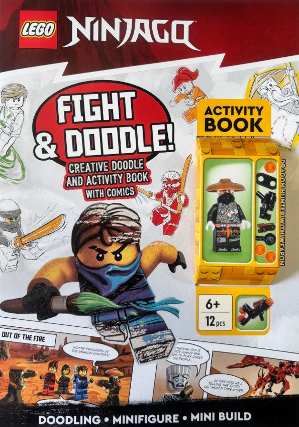 Lego Ninjago: Fight & Doodle Activity Book
