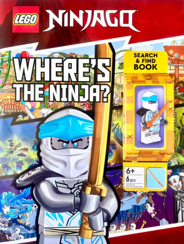 Lego Ninjago: Where's The Ninja? Activity Book