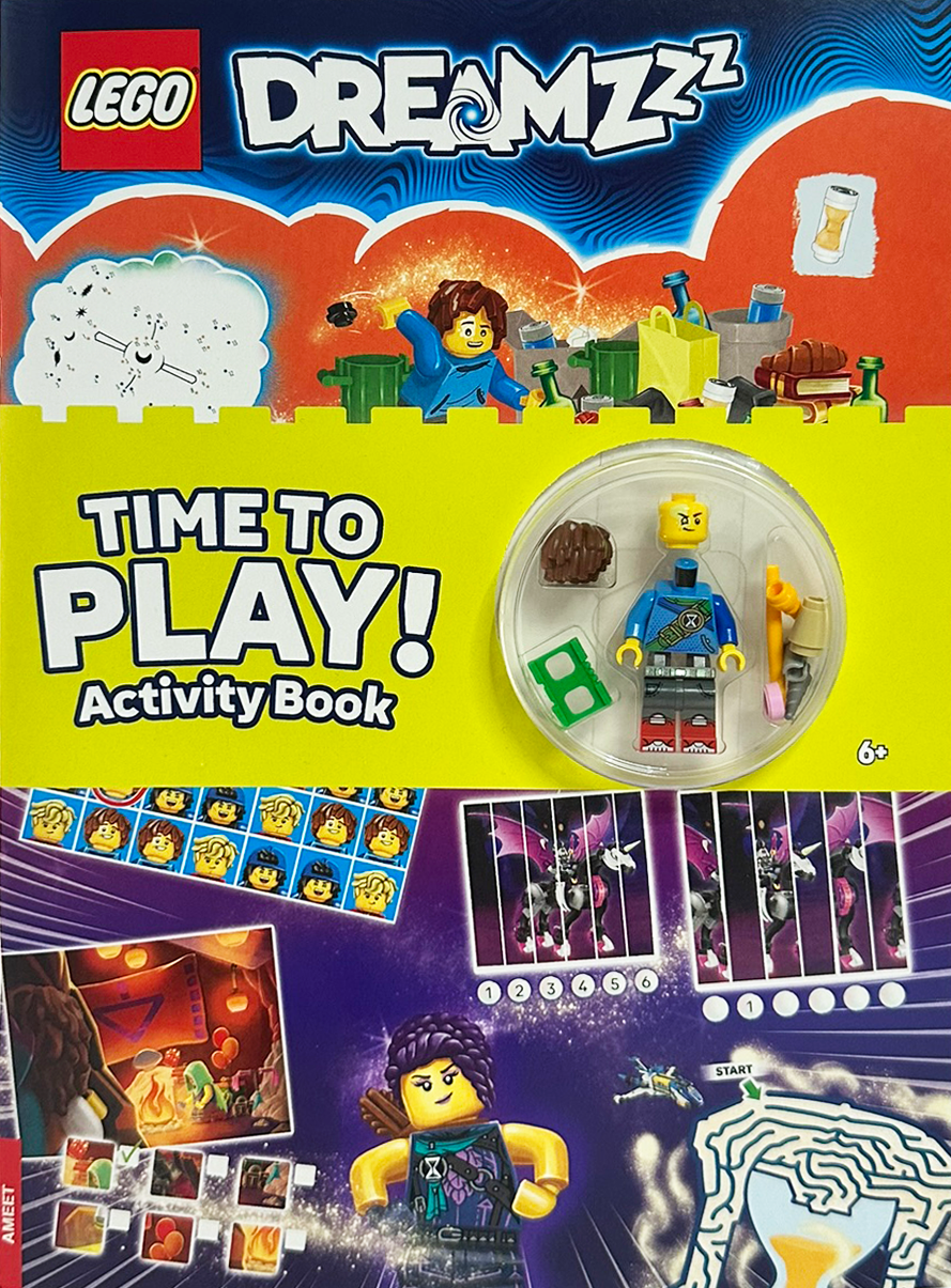LEGO® DREAMZzz: Time To Play! Activity Book with toy mini-figure
