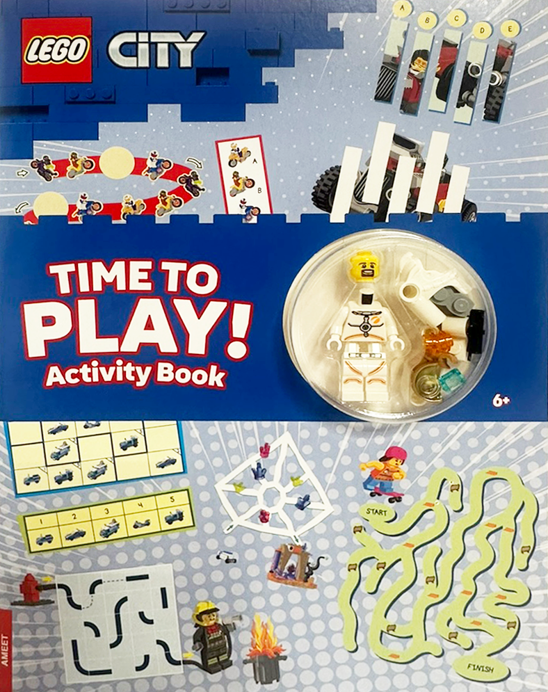 LEGO® City: Time To Play! Activity Book with toy mini-figure