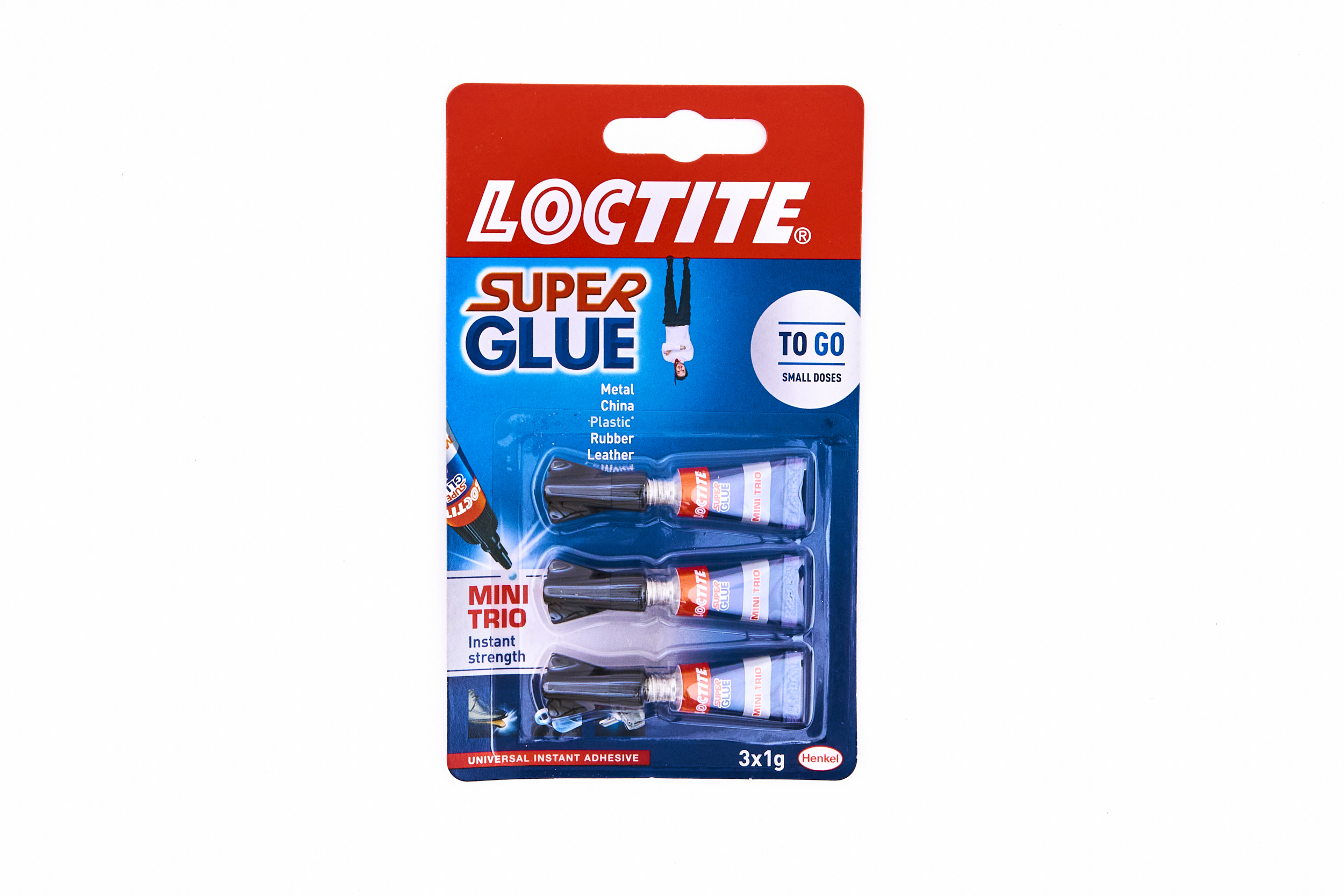 Loctite Super Glue Mini Trio 1g 3 Pack