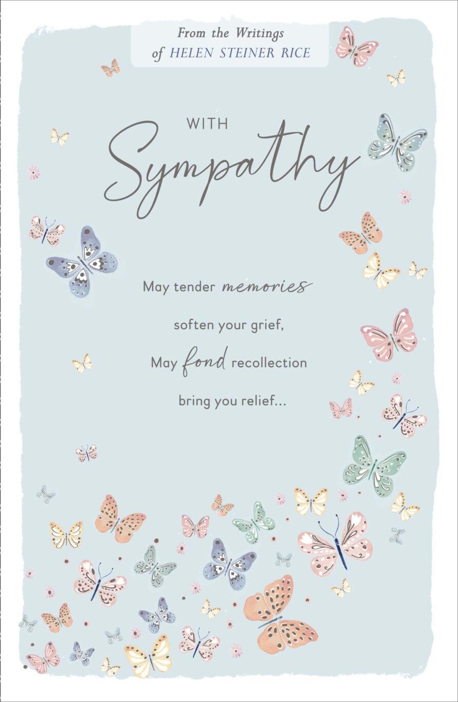 Sympathy - Helen Steiner Rice - Bookstation