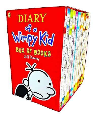 Diary Of A Wimpy Kid Collection 19 Books Set No Brainer, Diper O