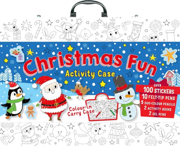 Colour and Carry Activity Kit Christmas Fun